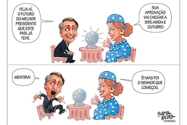 Charge do Amarildo
