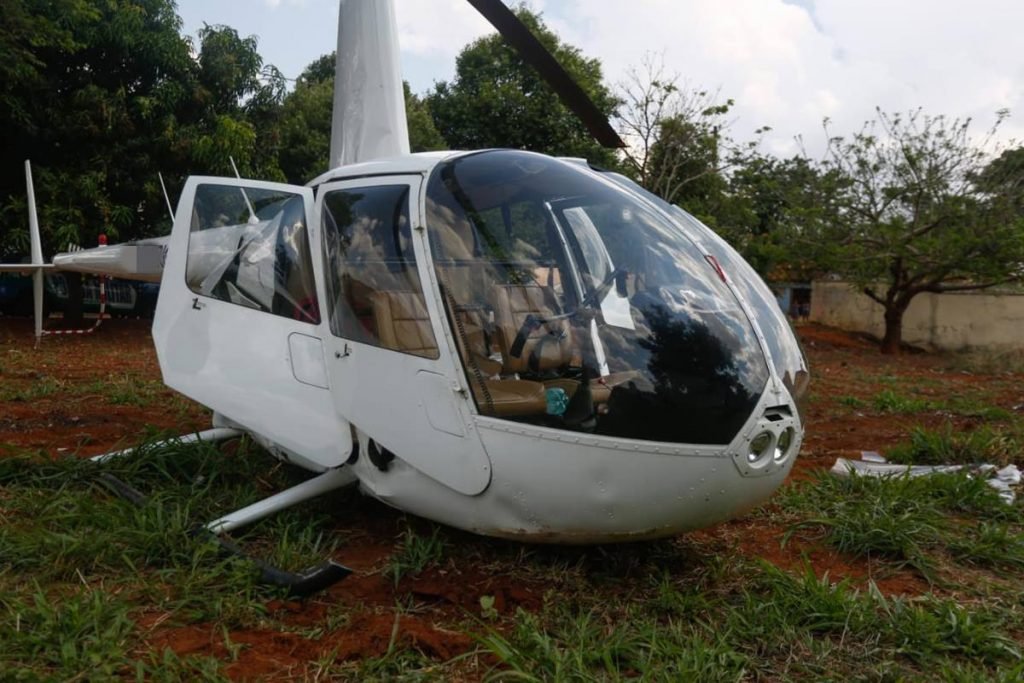 Helicóptero faz pouso forçado em Goiânia