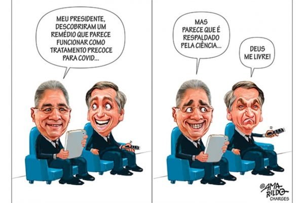 Charge do Amarildo