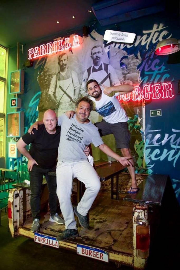 Greg, Gil Guimarães e Henrique