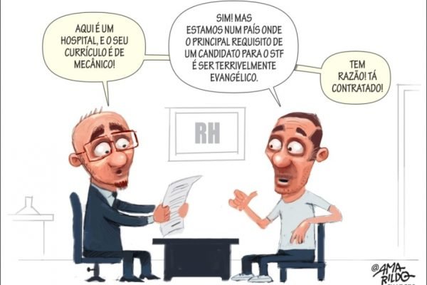 Charge do Amarildo