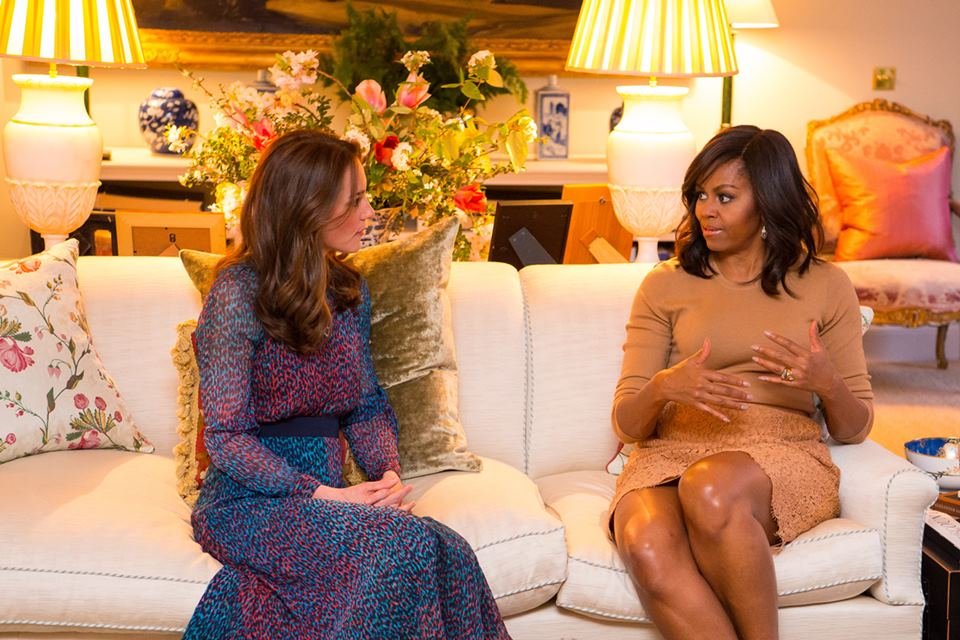 Kate Middleton e Michelle Obama