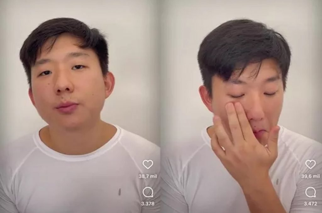 Pyong Lee chorando