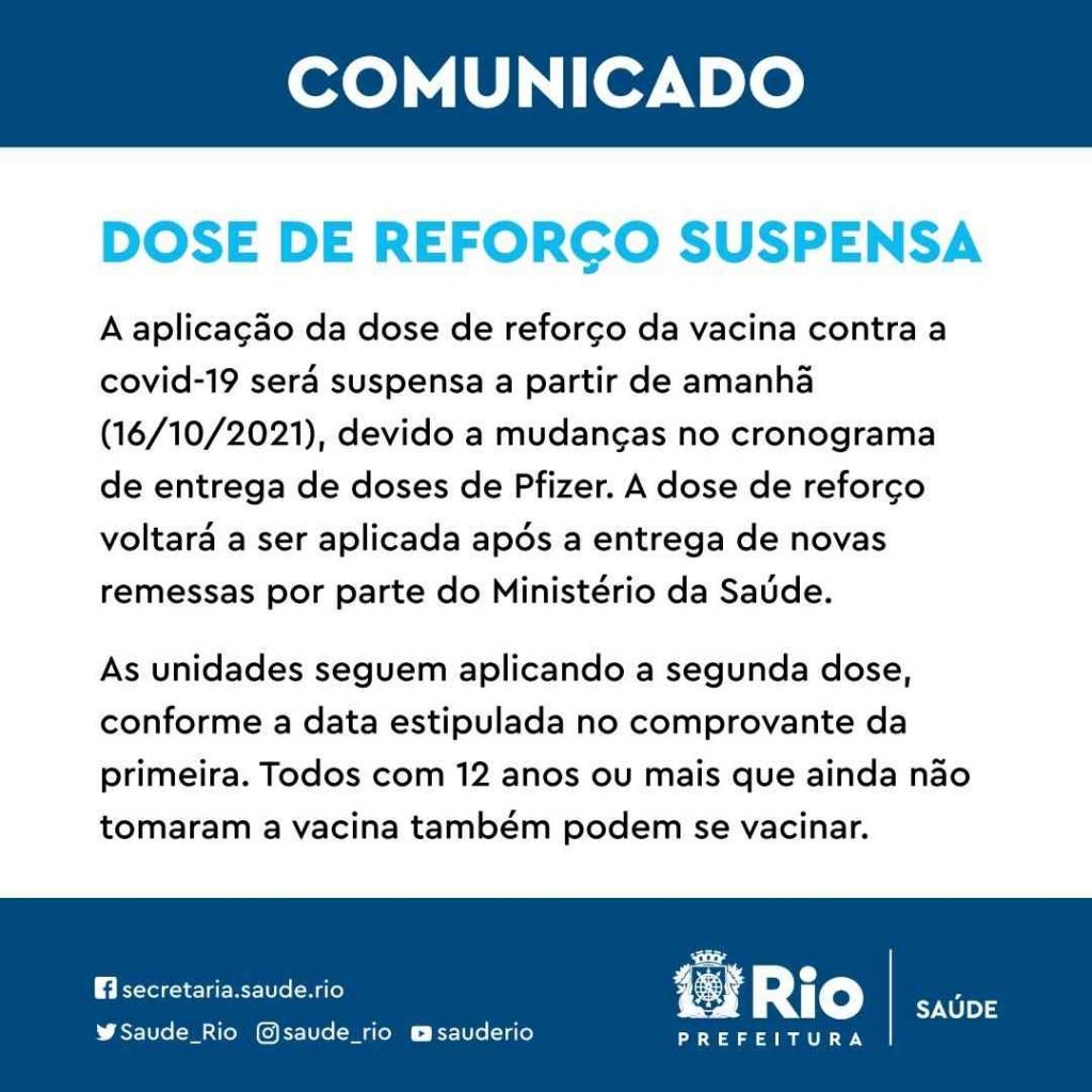 dose extra adiada rio