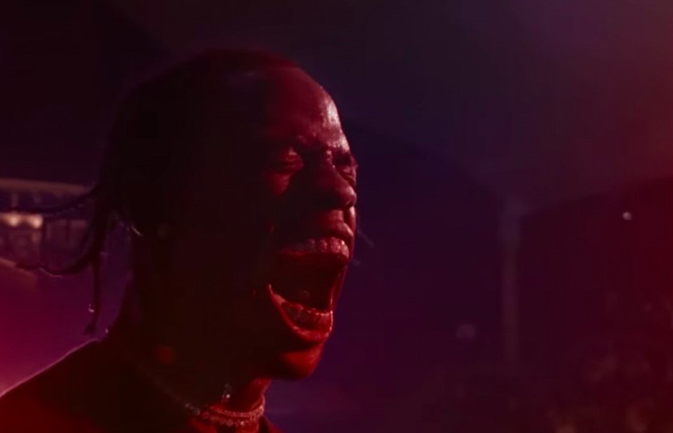 Travis Scott Voando Alto
