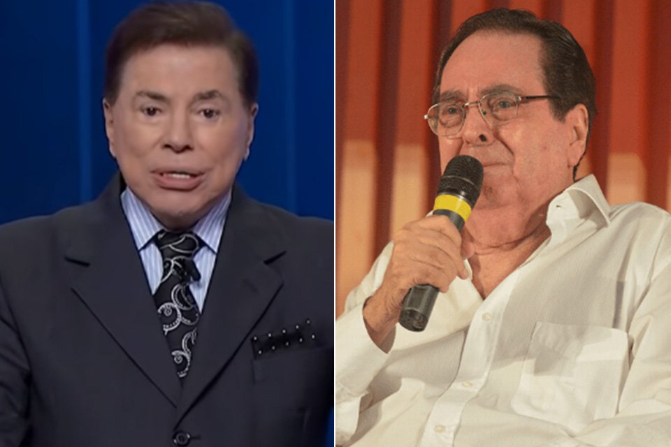 Silvio Santos e Benedito Ruy Barbosa