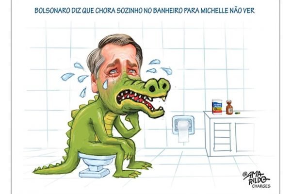 Charge do Amarildo