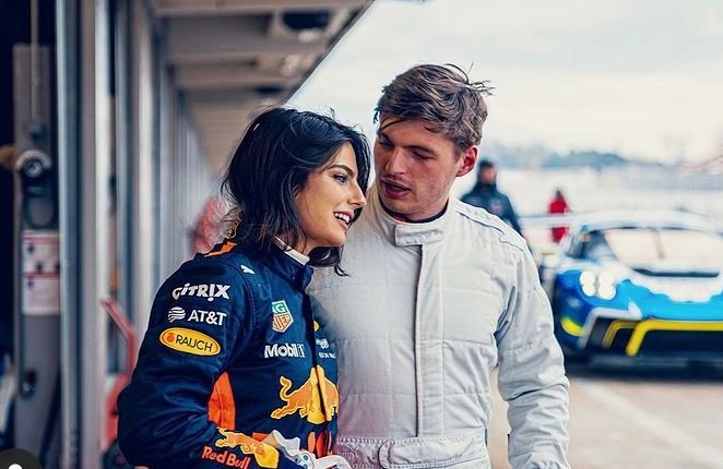 Kelly Piket e Max Verstappen
