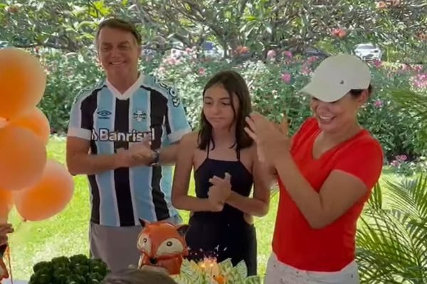 Aniversário de Laurinha, filha de Bolsonaro e Michelle