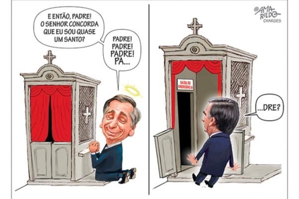 Charge do Amarildo
