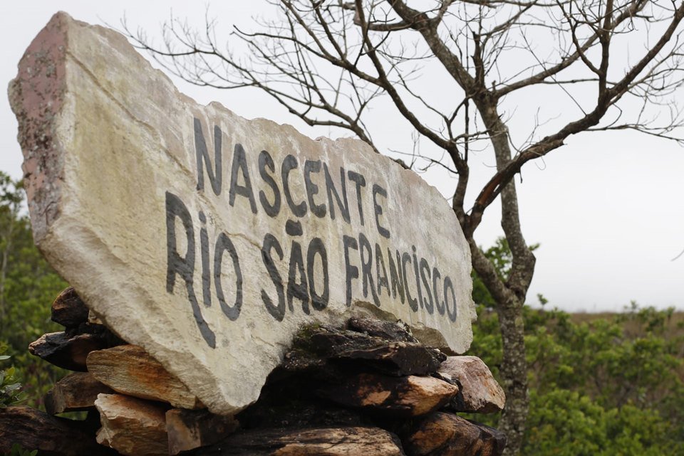 Rogério Marinho visita o Rio Sao Francisco