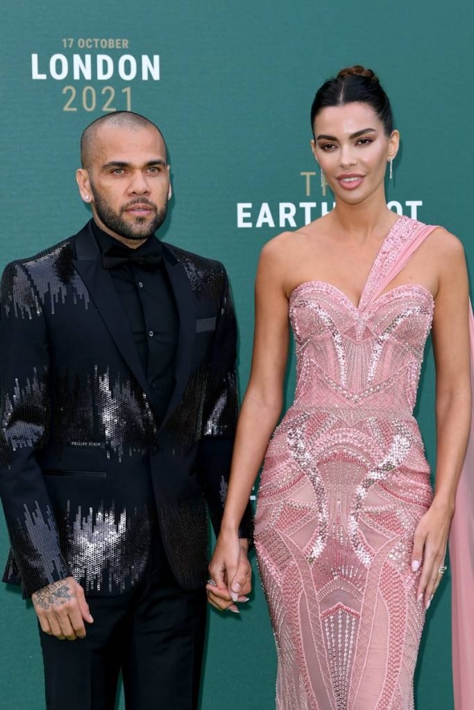 Daniel Alves e Joana Sanz