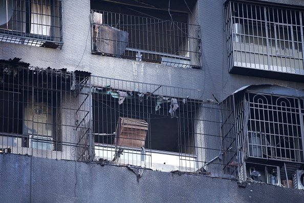Incêndio em Taiwan