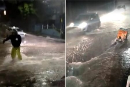 Tempestades voltam a castigar BH, provocam alagamentos e causam transtorno a moradores