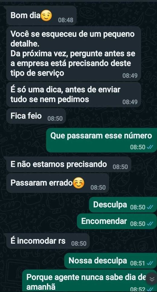 Atendente do Lar Santa Rosália, em Sorocaba, no interior de São Paulo, repreendeu a iniciativa da cuidadora de idosos