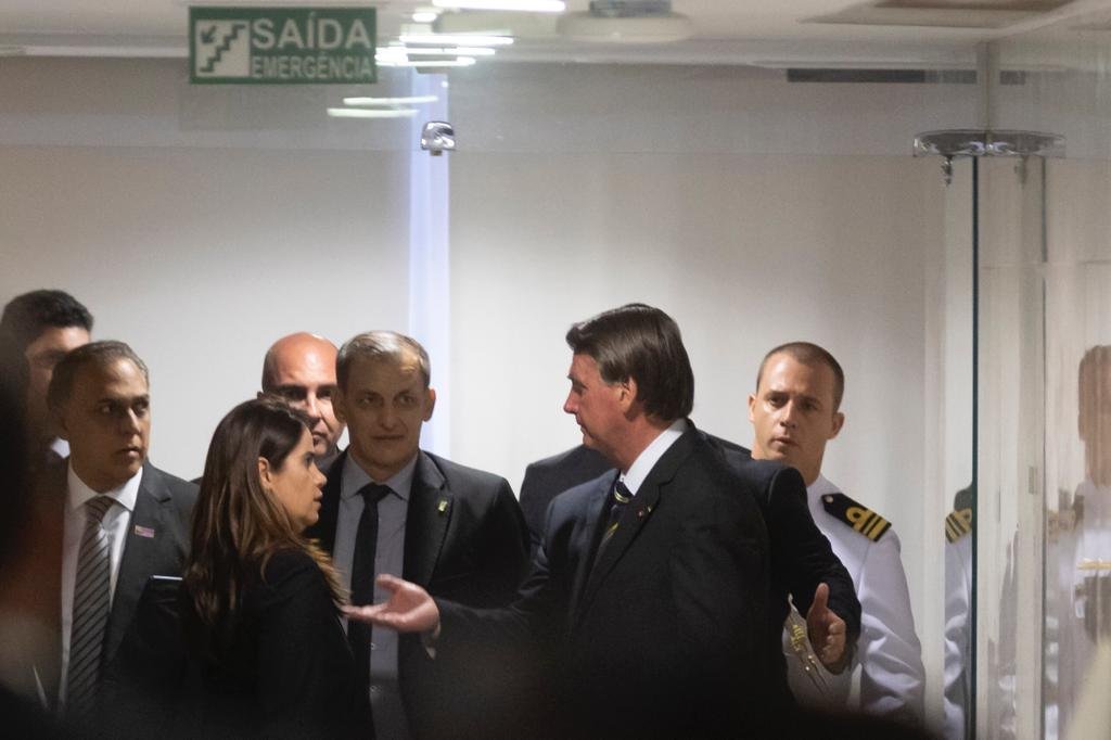 Bolsonaro, fux e Pacheco durante Cerimônia de Sanção do Projeto de Lei que cria o Tribunal Regional Federal da 6ª Região 8
