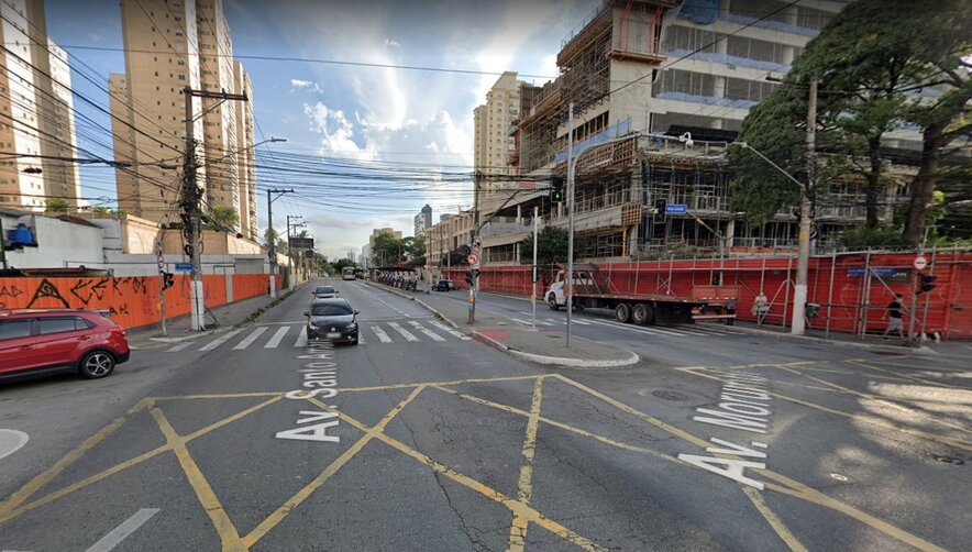Assassinado ocorreu na esquina da Avenida Santo Amaro com a Rua Joaquim Nabuco, no Brooklin, na zona sul de São Paulo