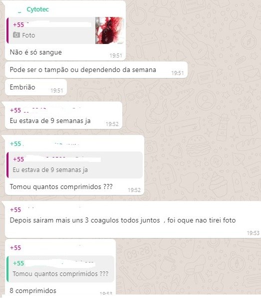 Grupo vendia medicamento abortivo