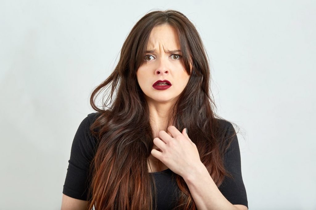 Cabelo - mulher - oleosidade
