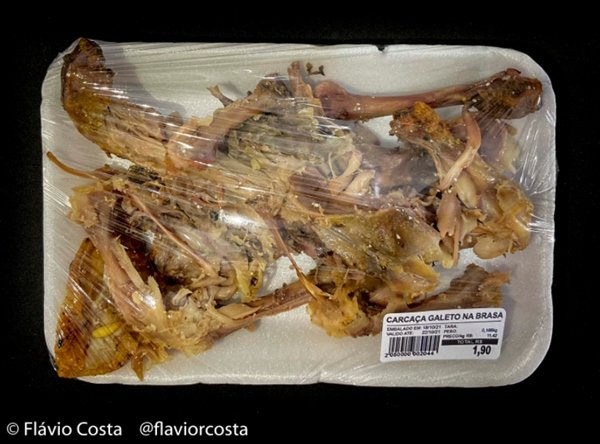 ensaio fotográfico com sobra de comida