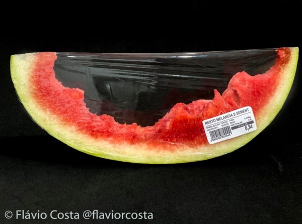 ensaio fotográfico com sobra de comida