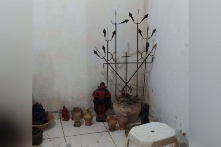Lázaro pai de santo