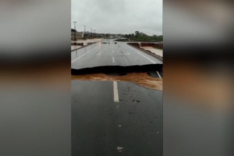 Chuva alagamento goias alvorada do norte