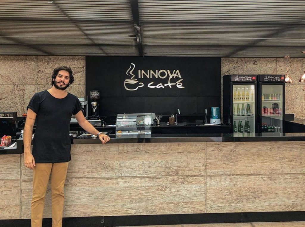 Innova Café, coffee selfie