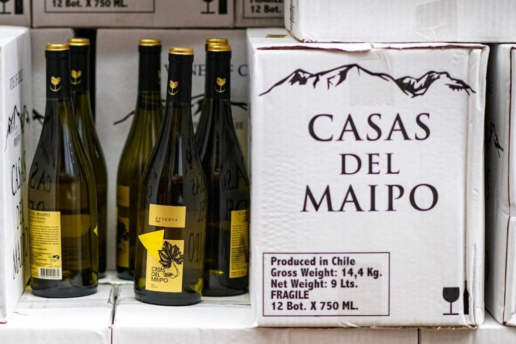 garrafas de vinhos