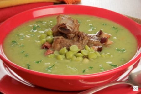 sopa de ervilha