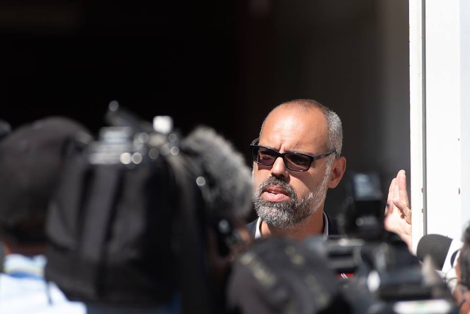 Allan dos Santos após operação da PF