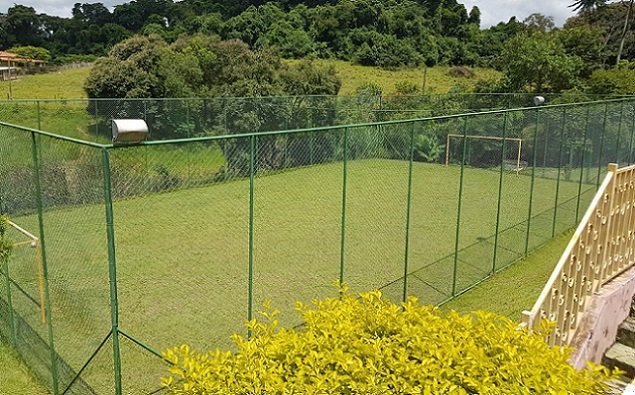 A fazenda do traficante do PCC ainda tinha quadra esportivas