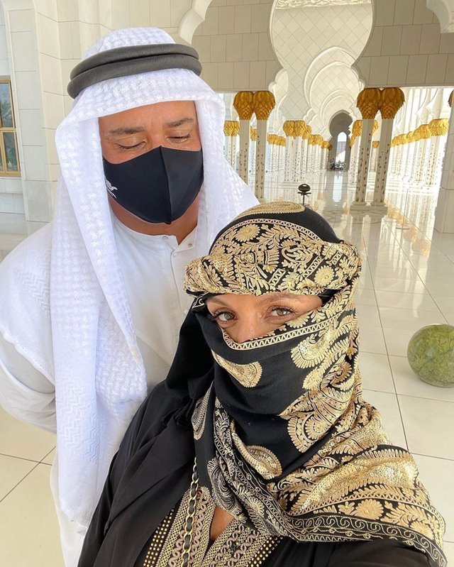 Carla Perez e Xanddy em Dubai