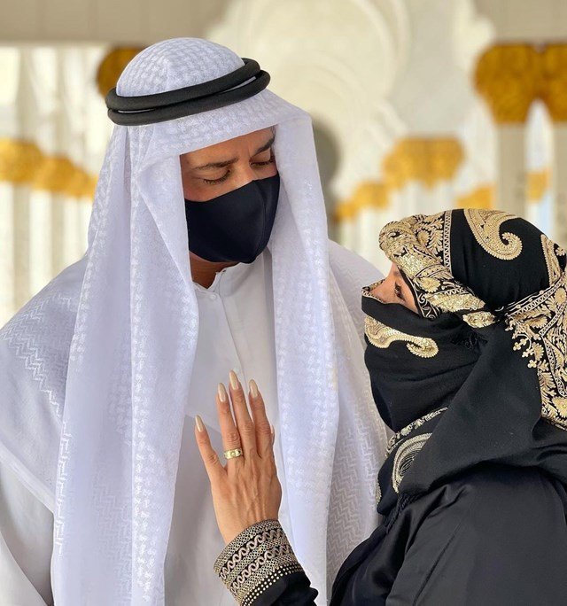 Carla Perez e Xanddy em Dubai