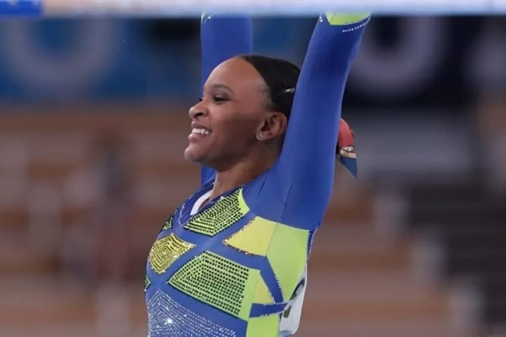 Novo namorado de Rebeca Andrade é campeão de fisiculturismo. Conheça