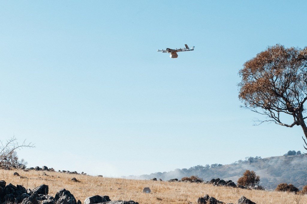 Empresa dona do Google começará a fazer entregas por drone nos EUA