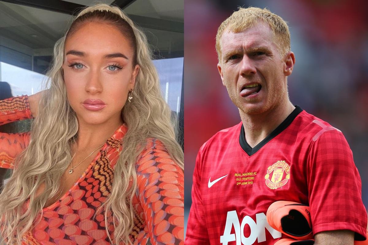 Alicia Scholes e Paul Scholes