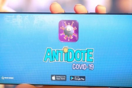 jogo antidote, da OMS