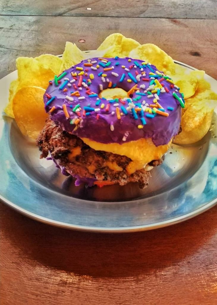 Donut Burger do 42 fogo