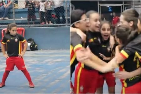 Web resgata disputa de pênaltis infantil entre meninas e meninos e vídeo diverte: ‘Sensacional’