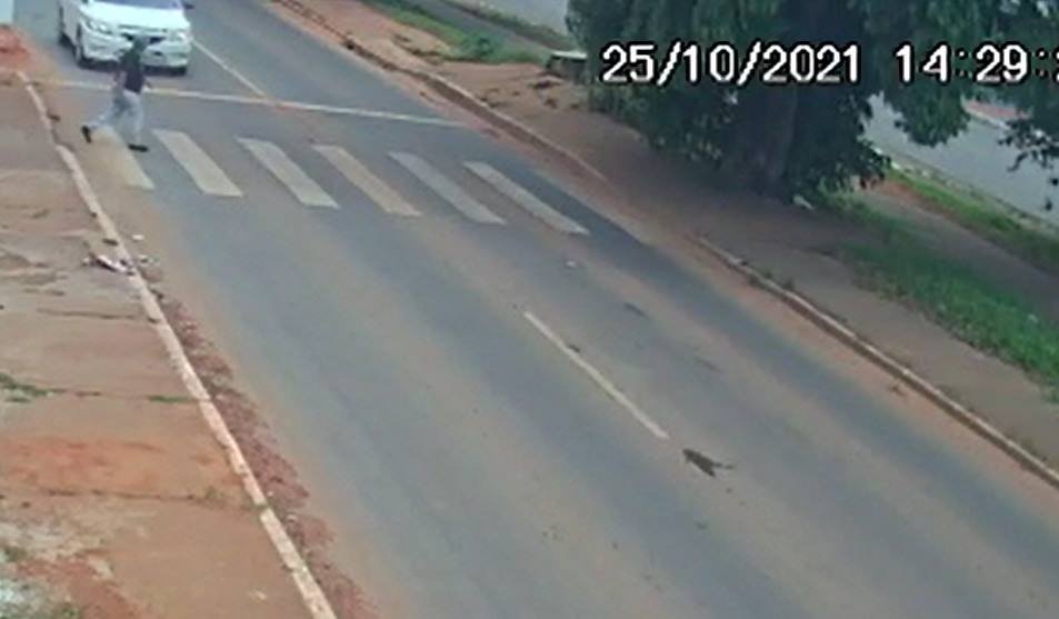 Idosa atropelada em faixa de pedestre em Ceilândia