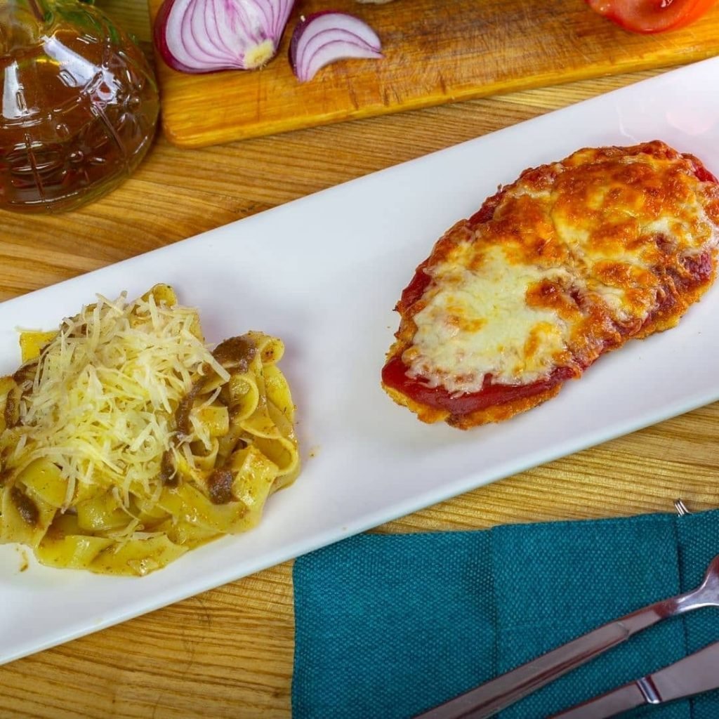 Filé mignon à parmegiana