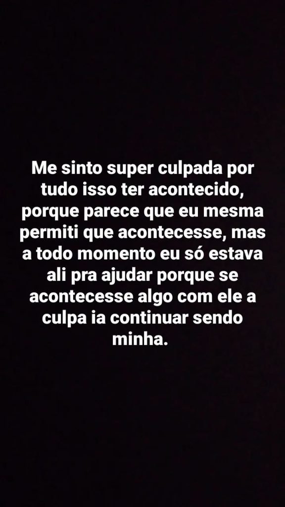 O desabafo de Julia Franhani