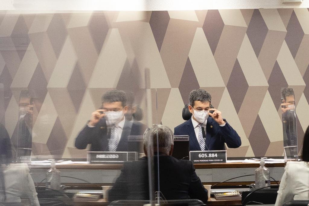 CPI PANDEMIA no senado federal durante votação do relatório