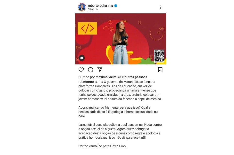 Bota Pó é alvo de ataque homofóbico de senador