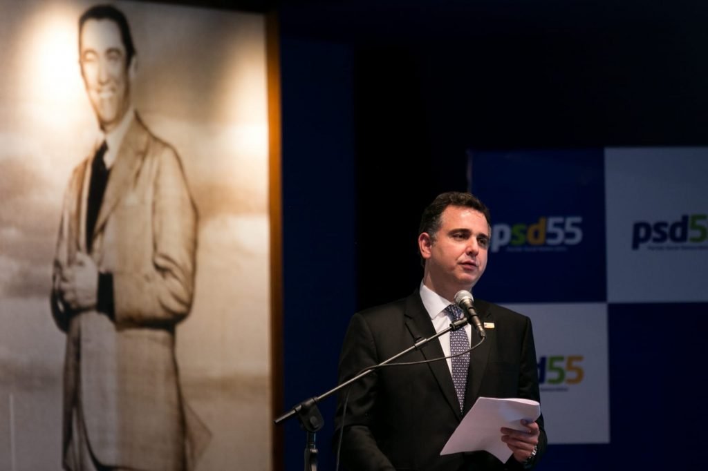 Filiação do presidente do senado, Rodrigo Pacheco, ao PSD