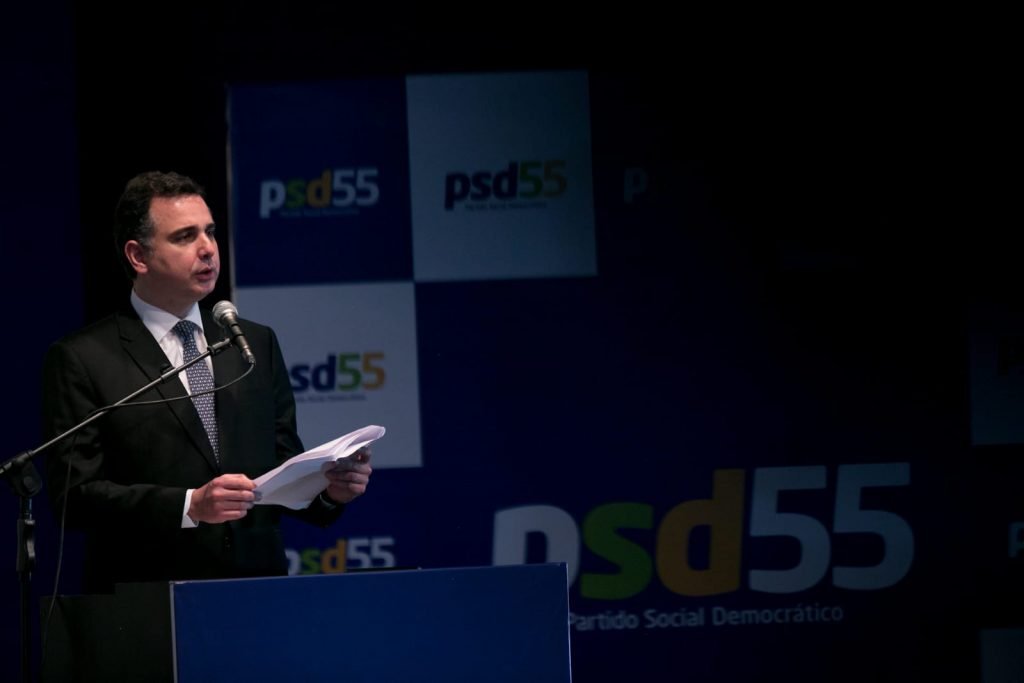 Filiação do presidente do senado, Rodrigo Pacheco, ao PSD