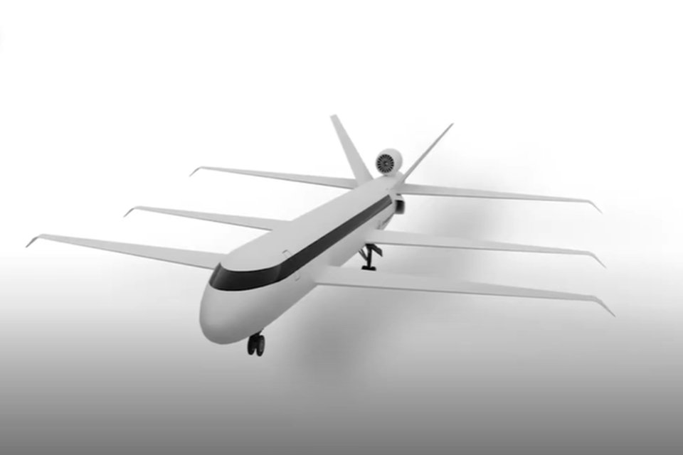 A aeronave com seis asas será o futuro da aviação? Veja vídeo