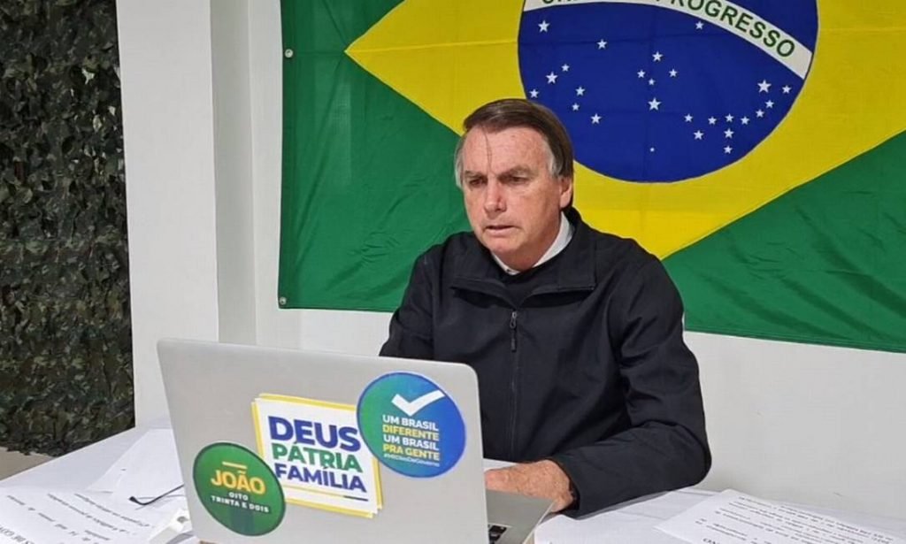 Bolsonaro na live