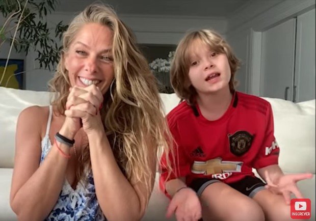 Galisteu e filho